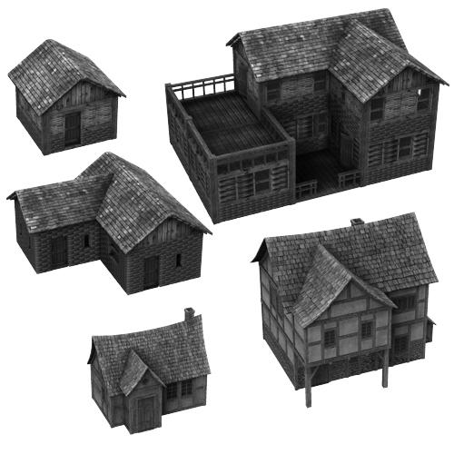 medieval and tudor building brushes by