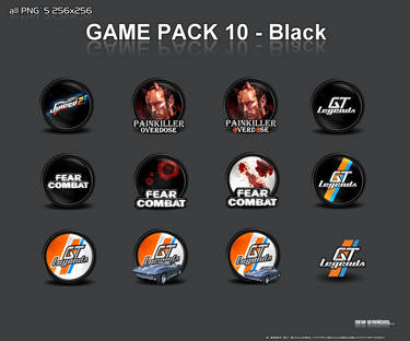 Game Pack 10 Black