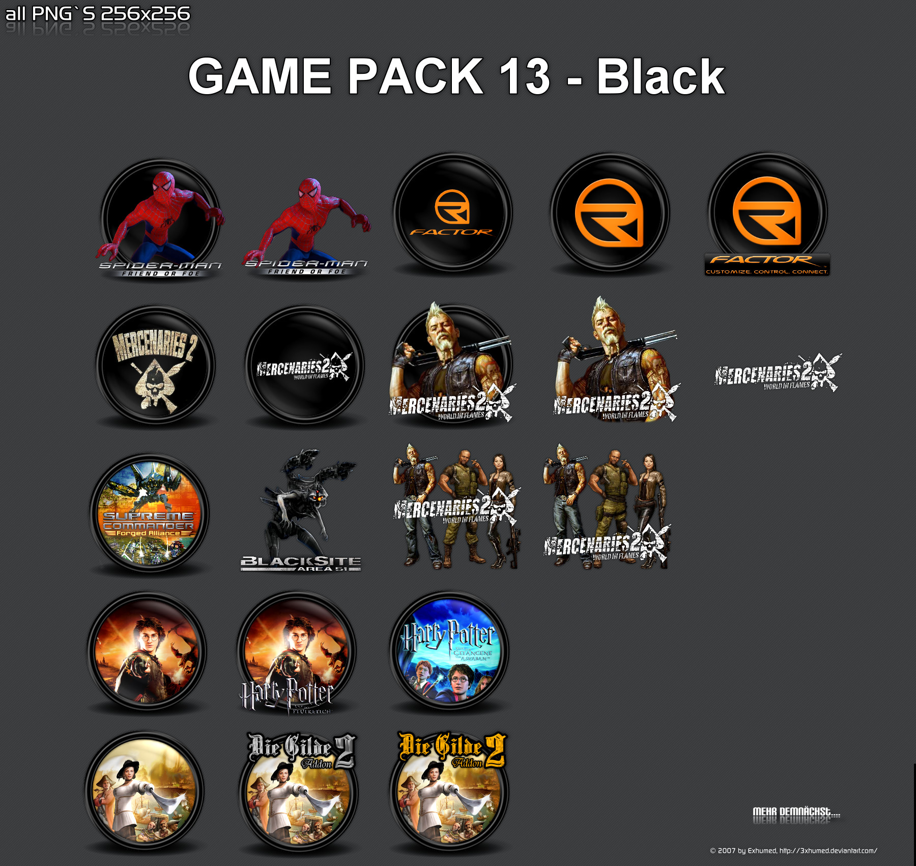 Blacksite Area 51 Icon, Mega Games Pack 03 Iconpack