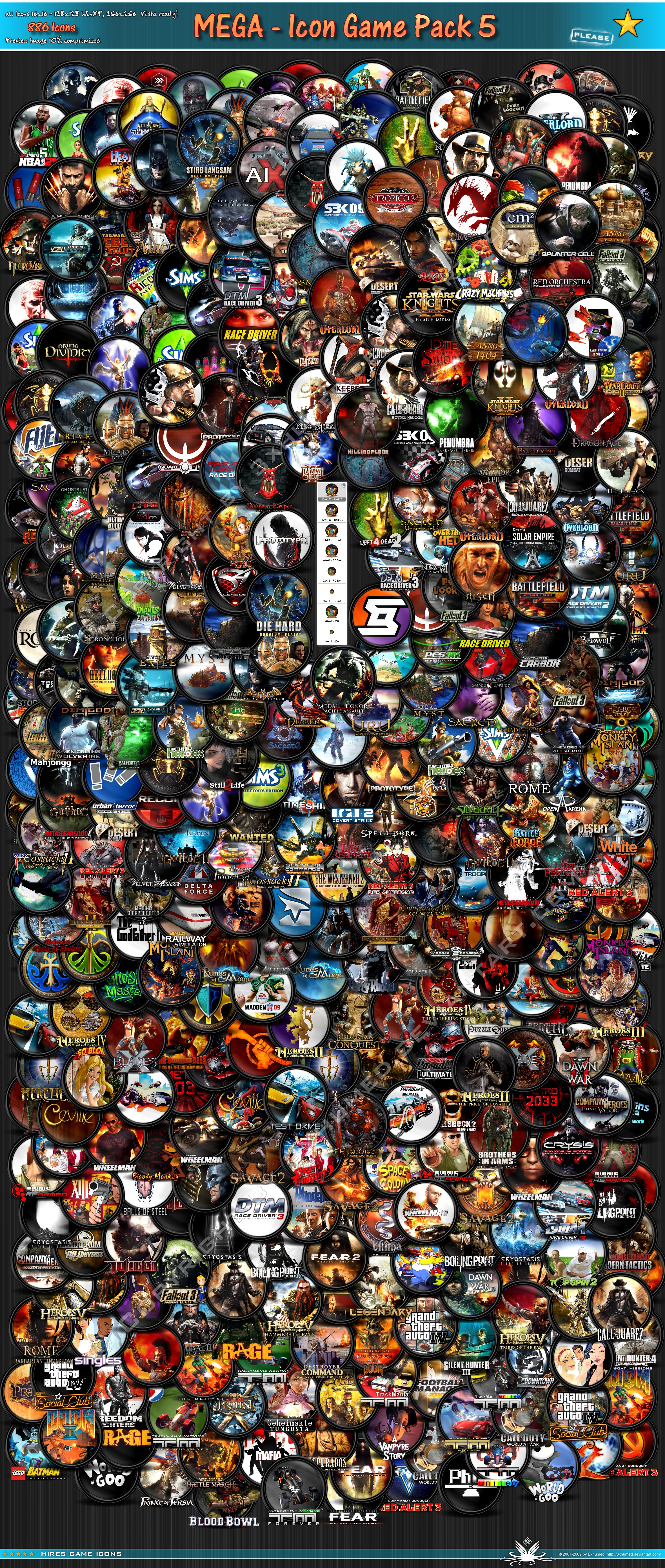 Mega Games Icon Pack 3of3