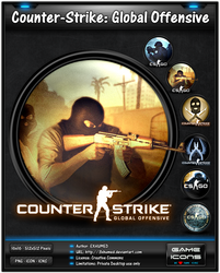 Counter-Strike Go - Game Icon Pack