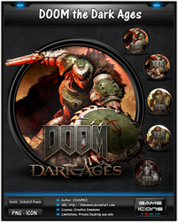 Doom the Dark Ages - Game Icons by Exhumed