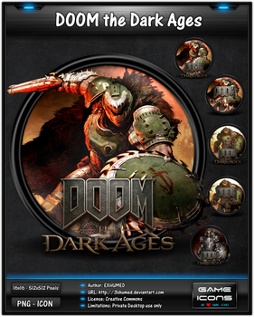 Doom the Dark Ages - Game Icons by Exhumed