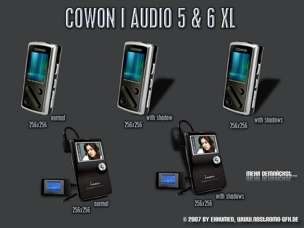 Cowon I Audio 5 XL 6 by 3xhumed on DeviantArt