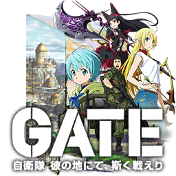 Gate Jieitai Kano Chi nite, Kaku Tatakaeri S2 Icon by Tobinami on DeviantArt