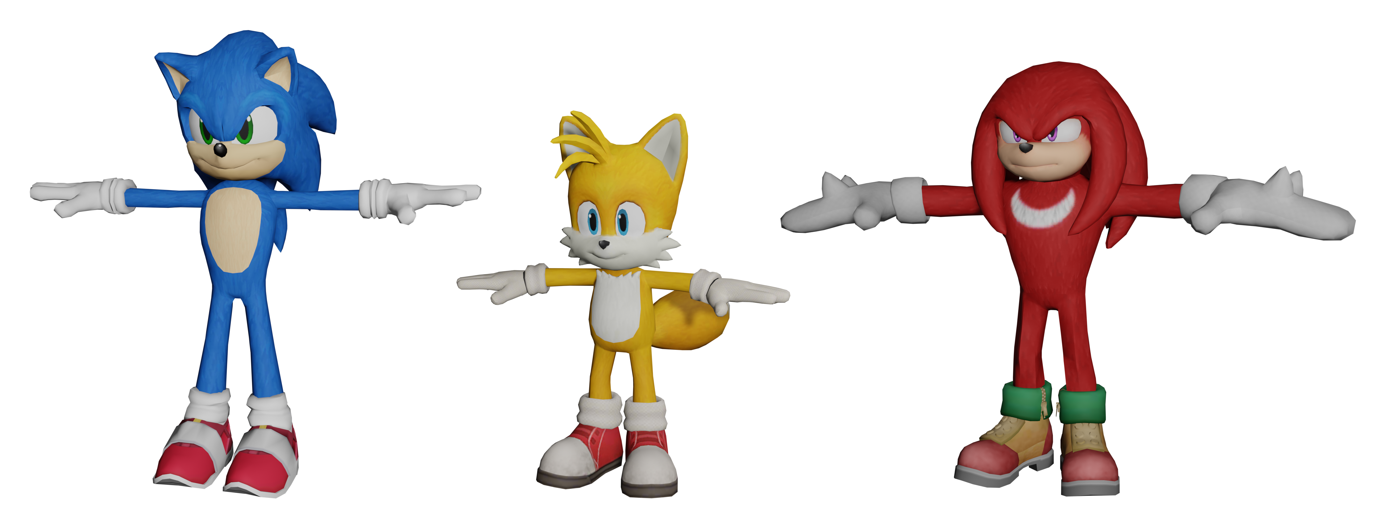 3D Model Download+ Sonic The Hedgehog by JCThornton on DeviantArt
