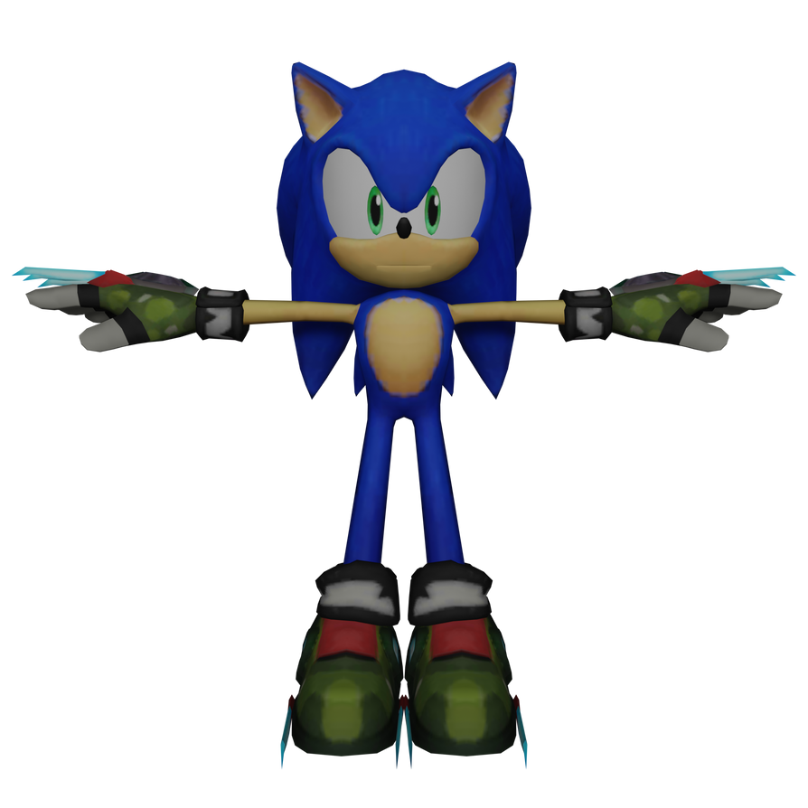 Sonic Dash Prime Sonic (Boscage Maze Style 2.0) by Danic574 on