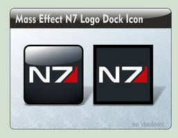 Mass Effect N7 Logo Dock Icon