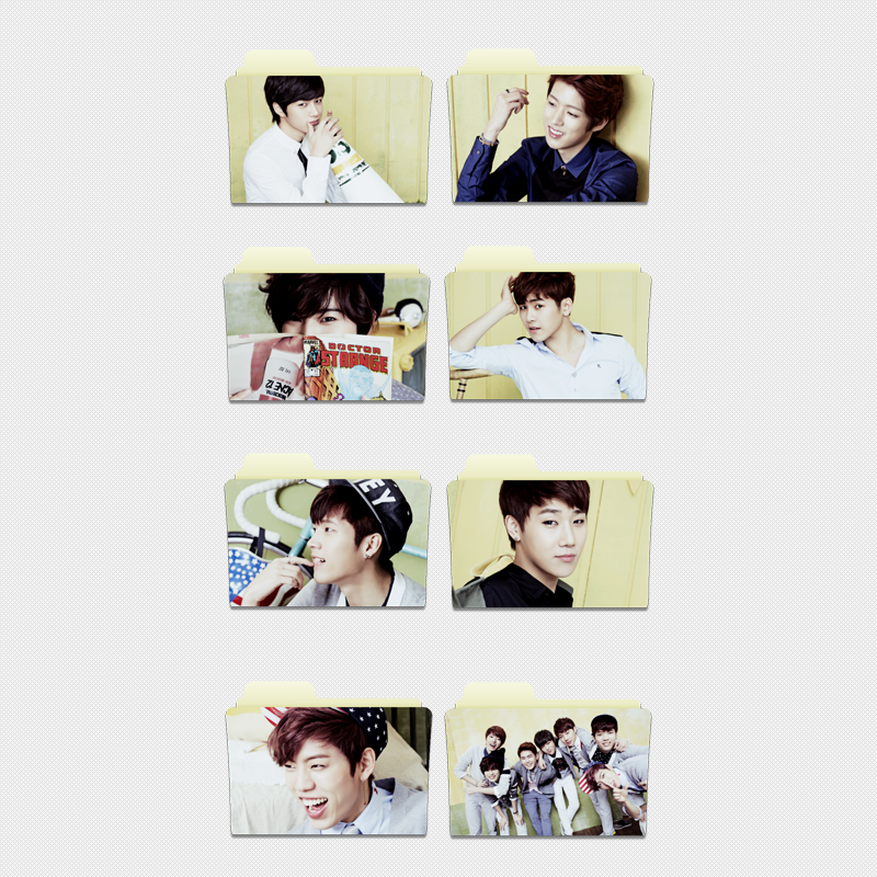 Infinite Man In Love Folder Icons #1