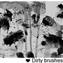 Dirty brushes 2 by siearel