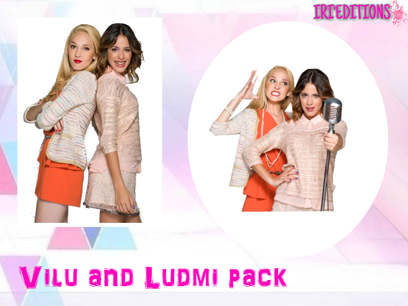Pack Vilu y Ludmi by IriEditions19 on DeviantArt