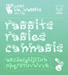:::We_Wabbits::: +font type+ by Quiccs