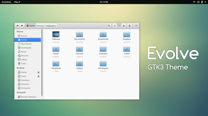 Evolve - GTK3 Theme