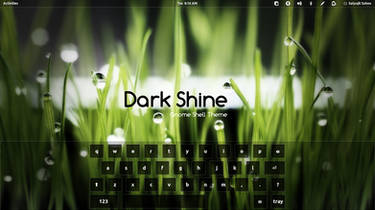 Gnome Shell - Dark Shine