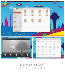 Numix Light - GTK3 theme