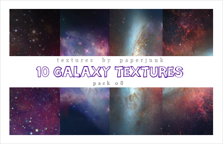 Textures Pack 09: Galaxy by PaperJunk on DeviantArt
