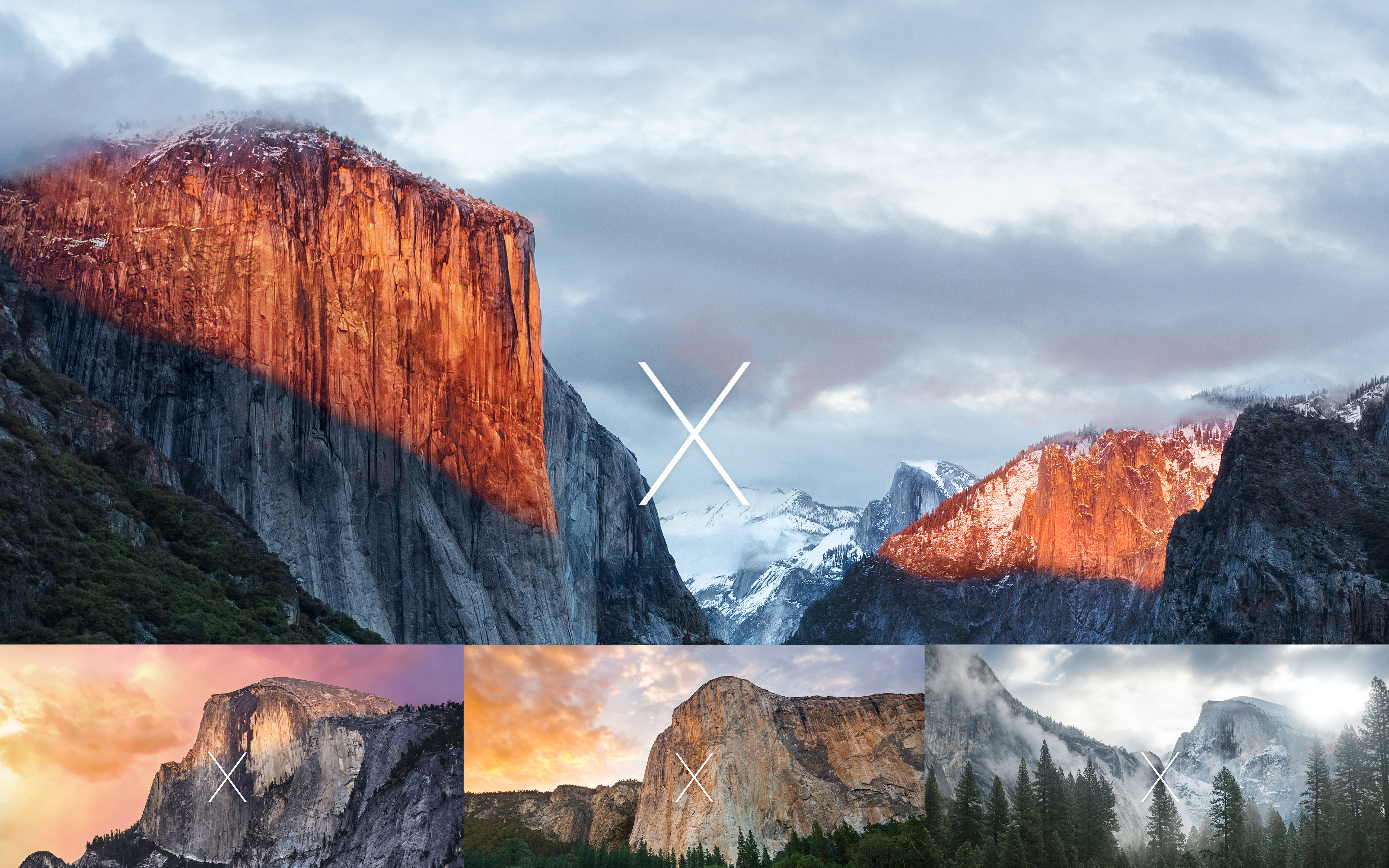 OSX Wallpapers with 'OSX' 'X'.