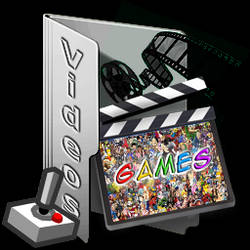 Games (Walkthrough)(Videos Category)Folder Icon V2 by alexartchanimte7