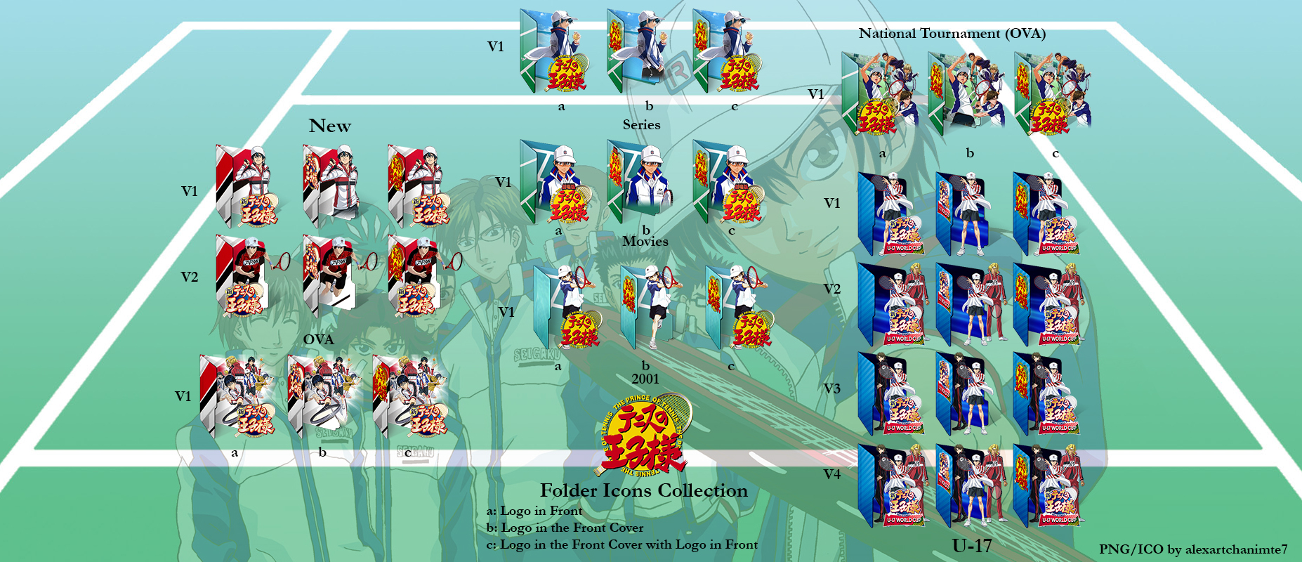 The Prince Of Tennis Icons Collections By Alexartchanimte7 On Deviantart