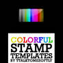 Colorful Stamp Templates