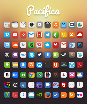 Pacifica Icons