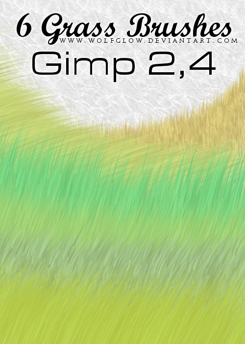 GIMP brush: Grass