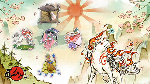 Okami Characters Icon Pack