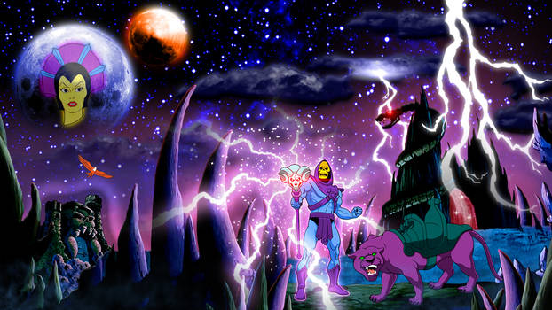 Masters Of The Universe: Skeletor PSD