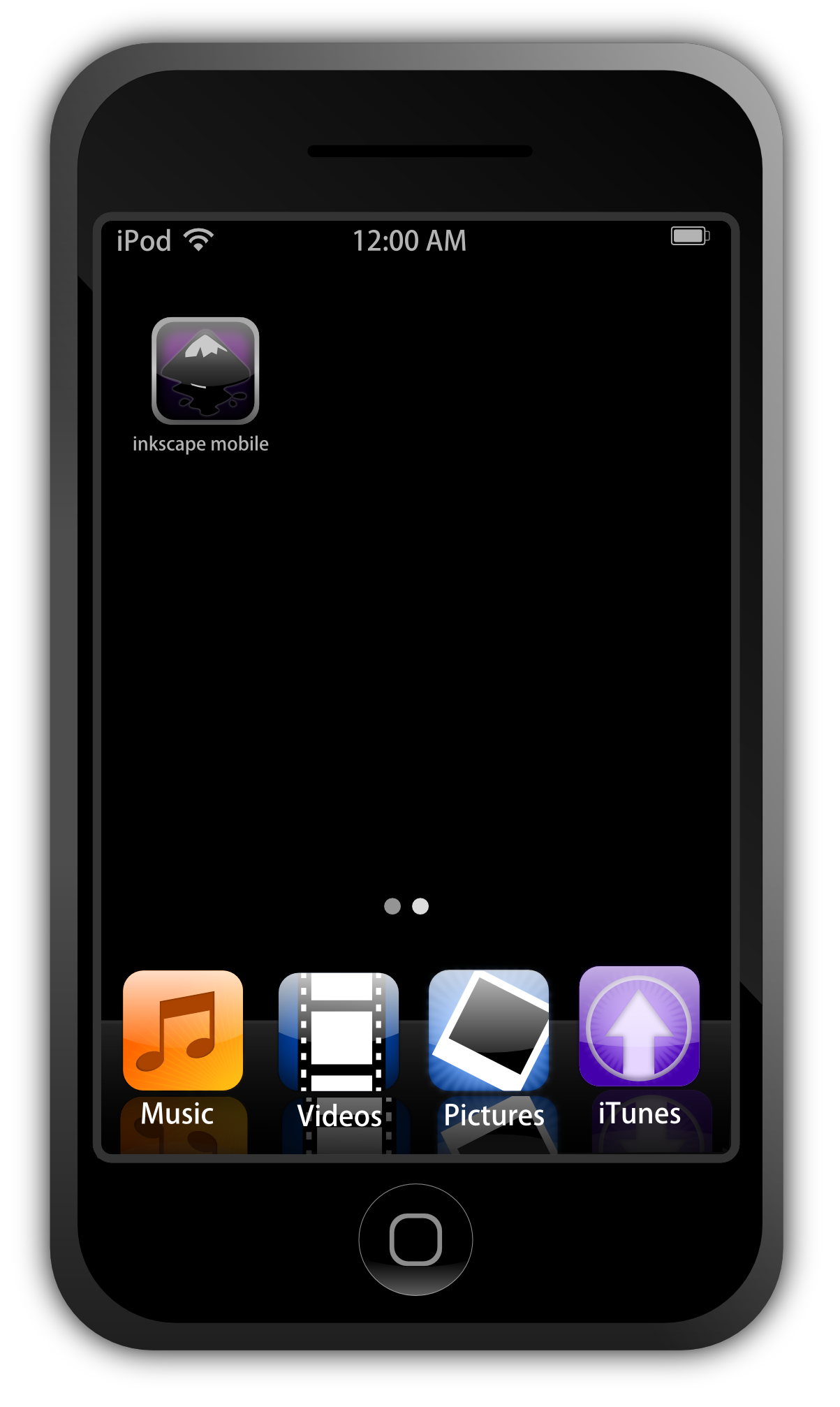 Ipod touch SVG