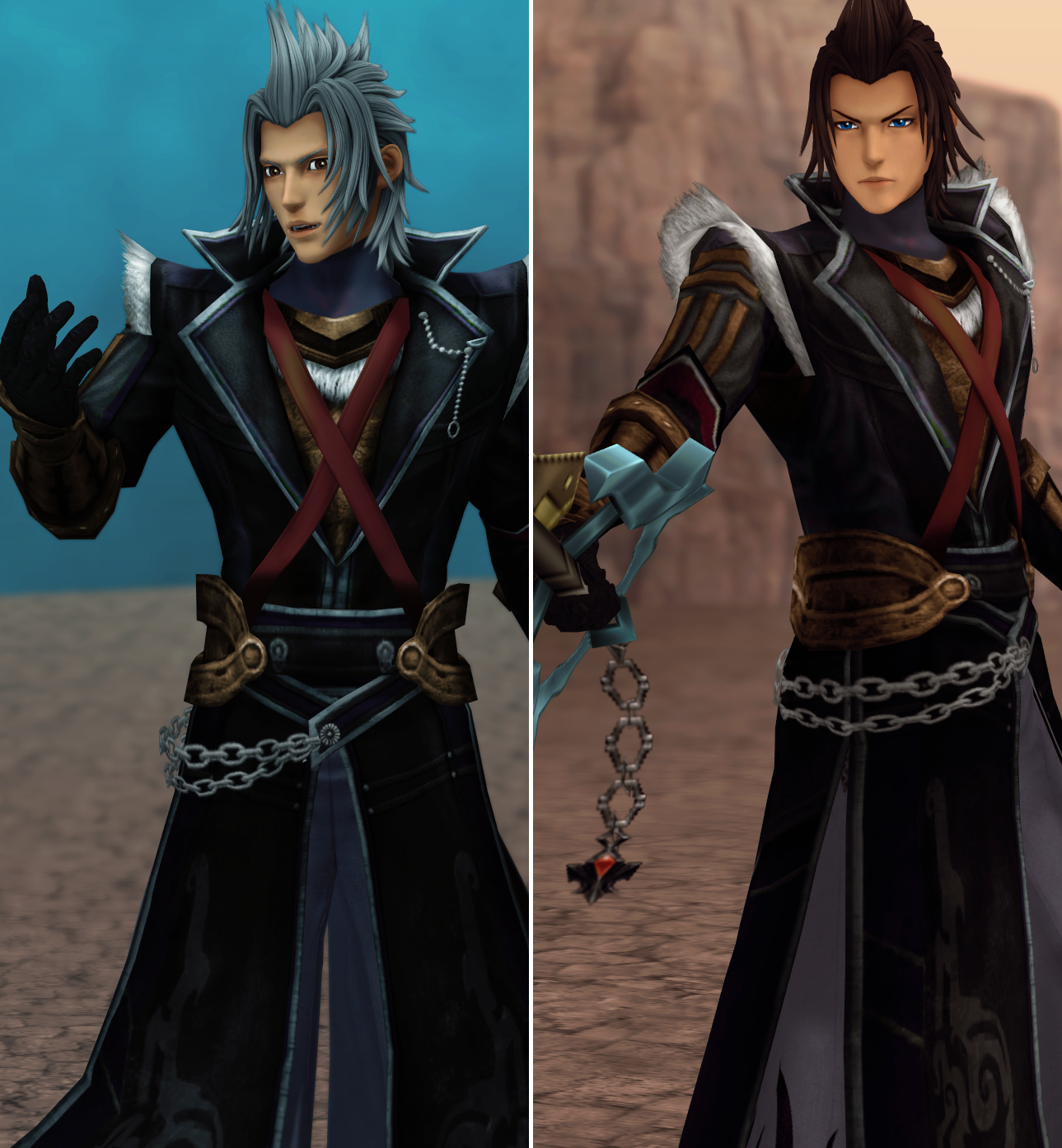Terra and Xehanort - Dark (XPS Download) by JointOperation on DeviantArt