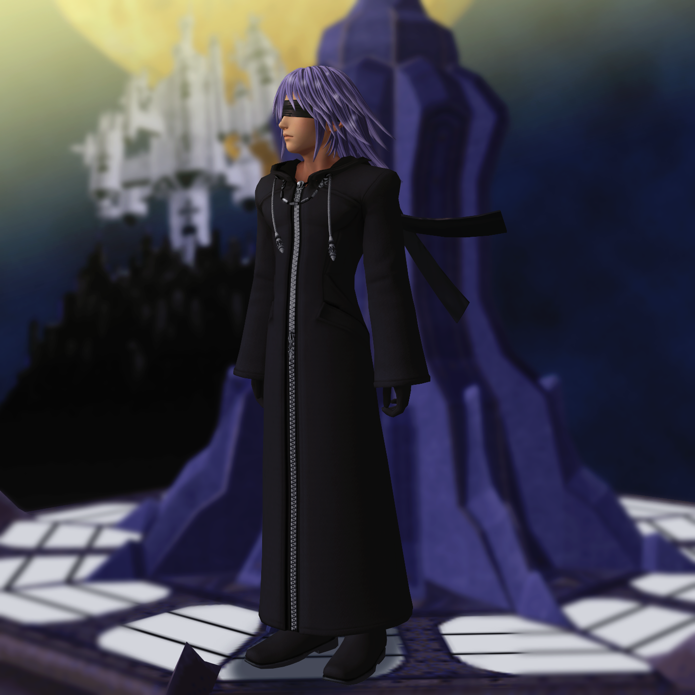 Riku - 0.2, Black Coat (XPS Download) by JointOperation on DeviantArt