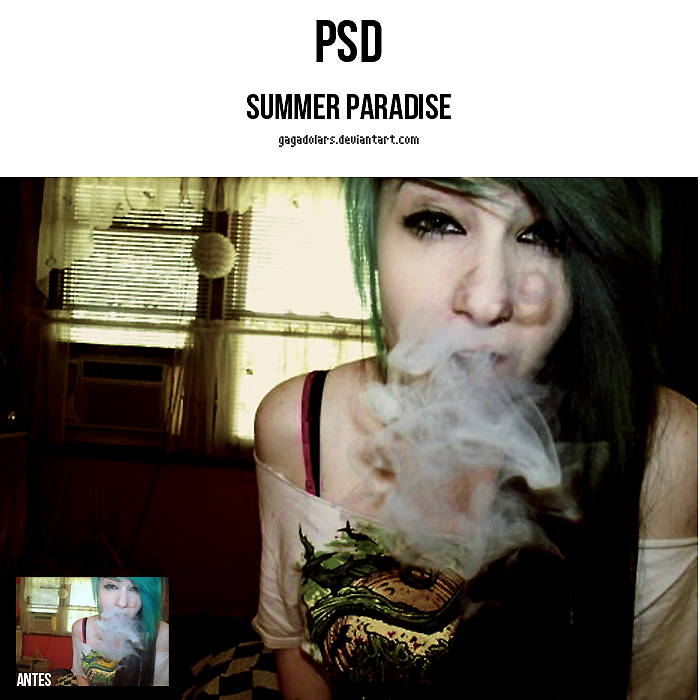 PSD Summer Paradise