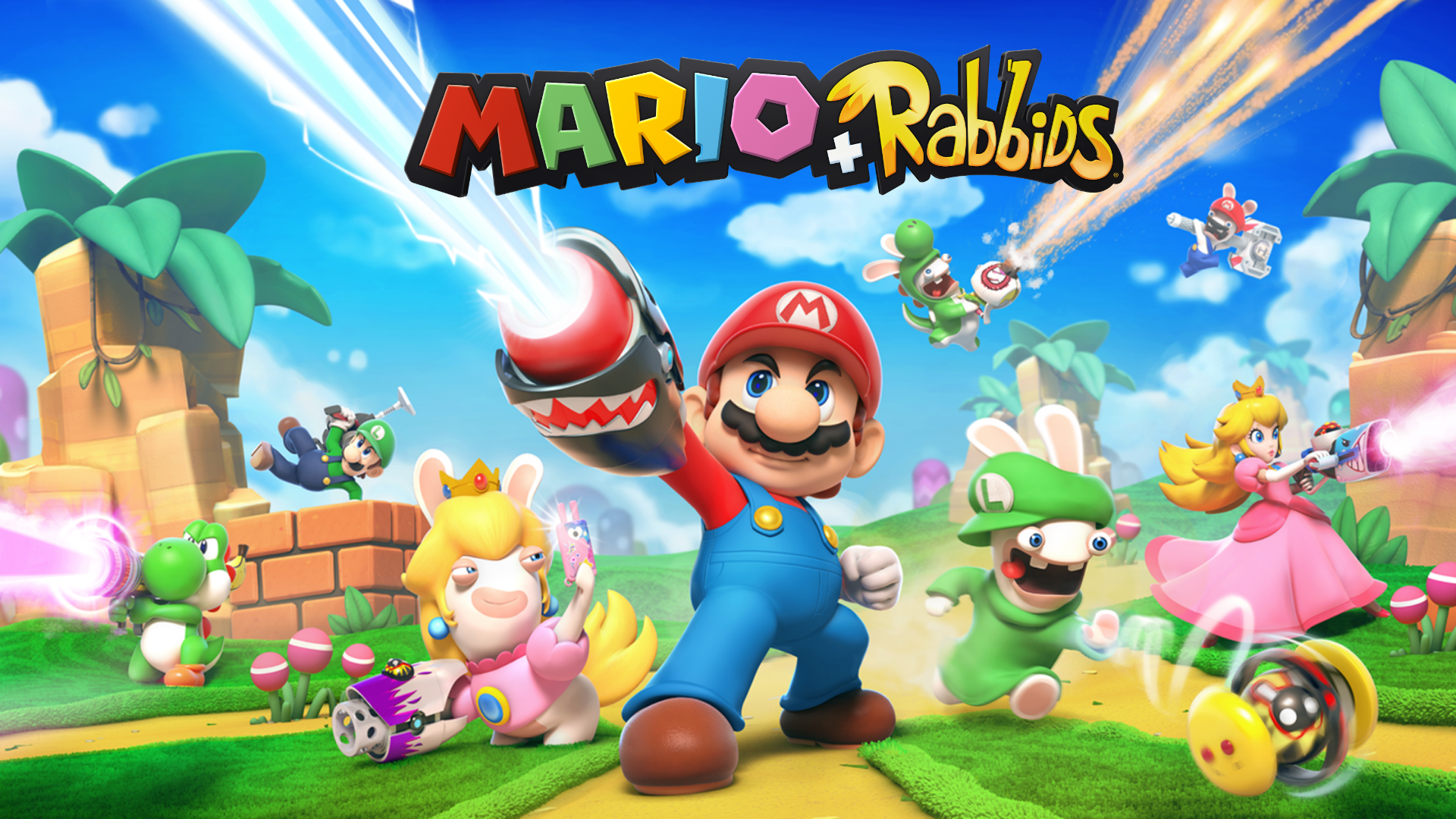Mario + Rabbids Kingdom Battle poster 2017 (RARE!) by Jasowke on DeviantArt