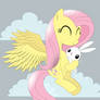 Fluttershy with Angel