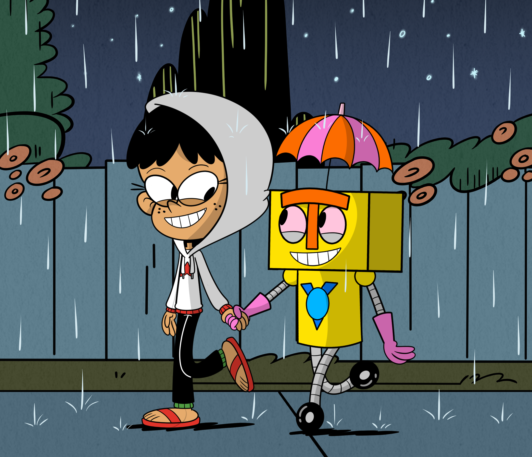 Walking together by Alejindio on DeviantArt