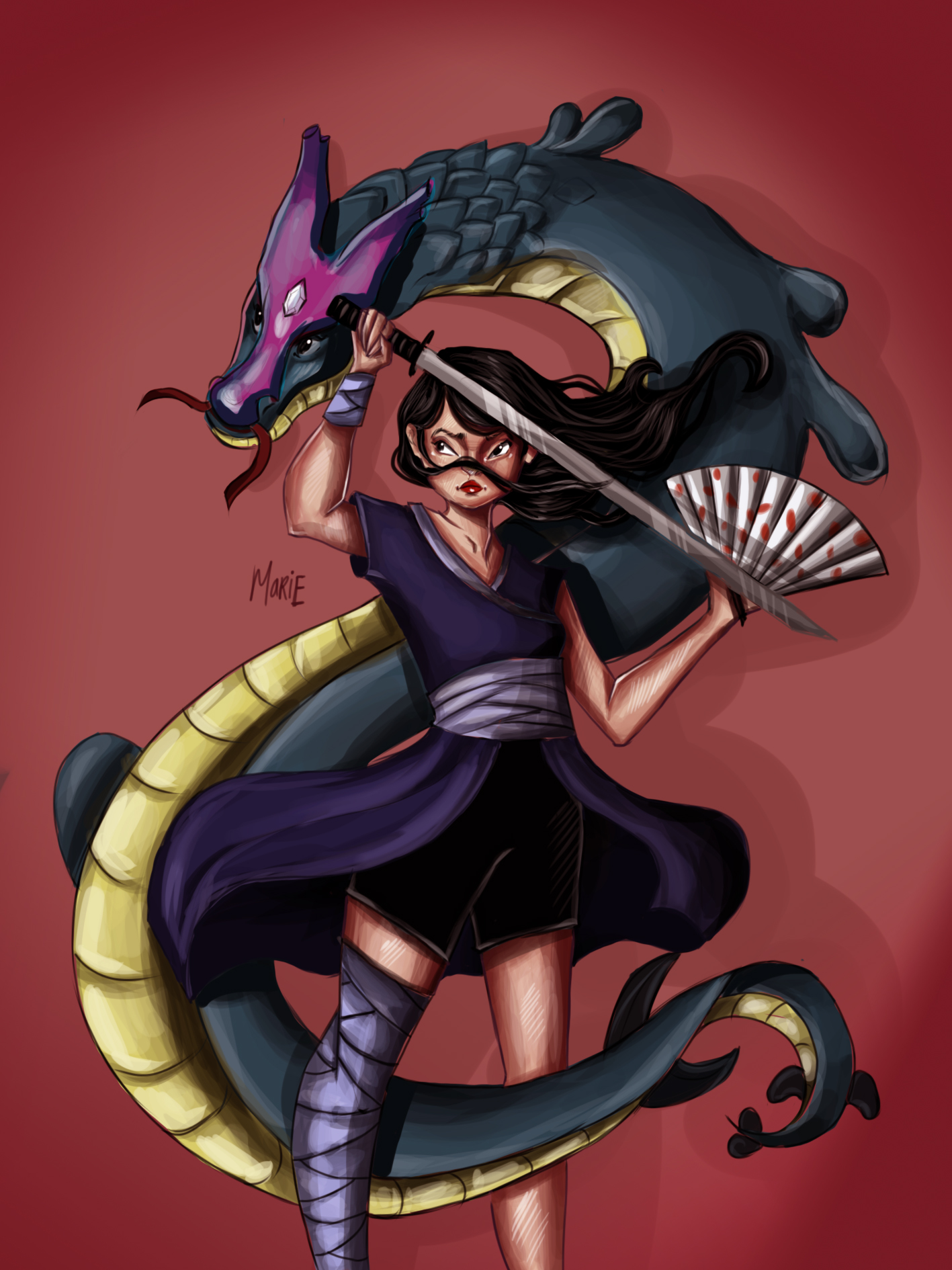 Aimi the dragon keeper by wherearethesatans on DeviantArt