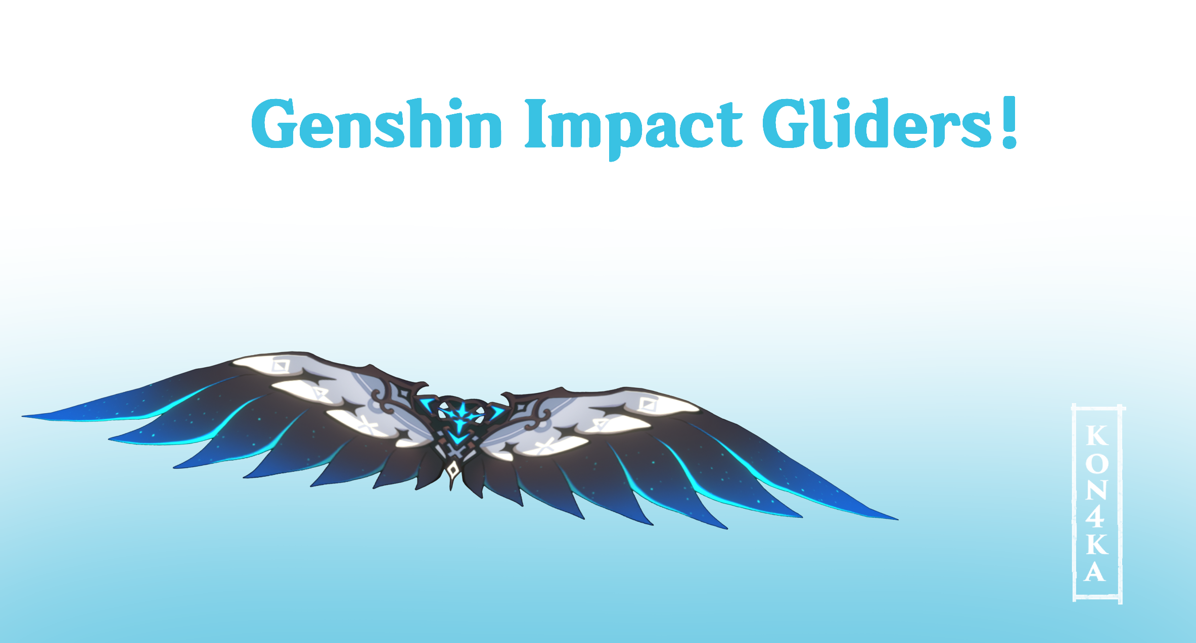 Gliders Genshin Fbx 3d Model By Kon4ka On DeviantArt