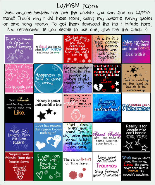 LJ Icons: QUOTES by azuldeluna on DeviantArt