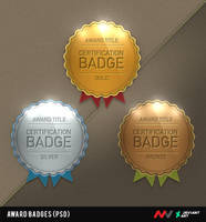 Award Badge PSD