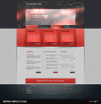 Webpage template V2 PSD by NishithV