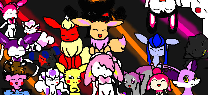 Me and my OCs by NonoTricks on DeviantArt