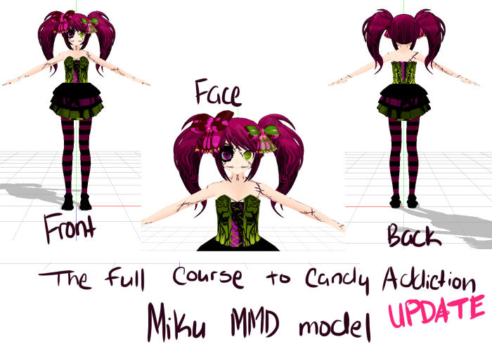 Candy Addiction MMD Miku UPDATE DL by avatargirl251 on DeviantArt