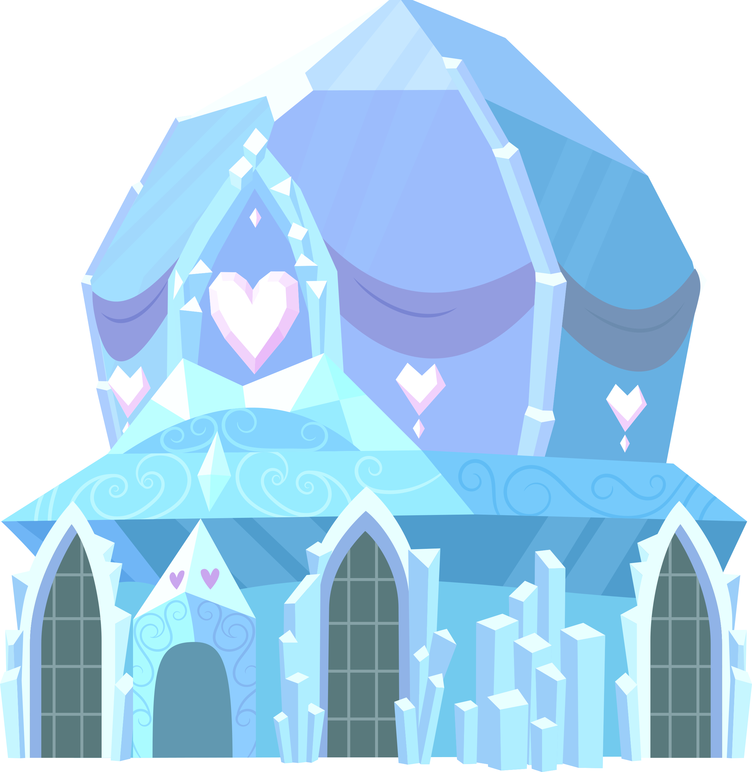 Crystal House Large 2 by MisterAibo on DeviantArt