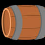 Barrel - Laying, 2/3 view