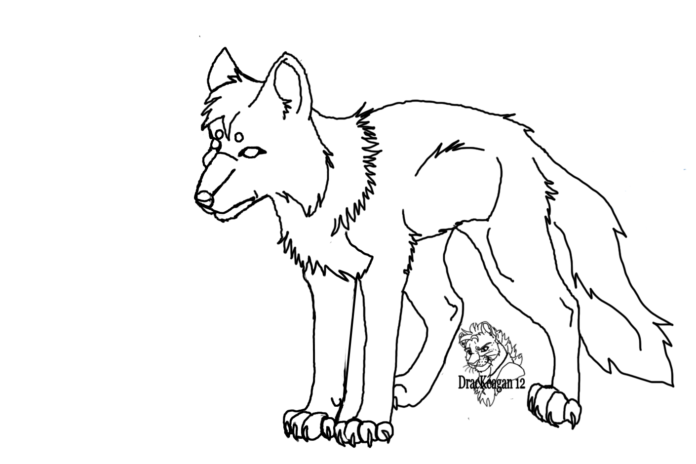 Fox Lineart for SNOWSCENEFOX ONLY