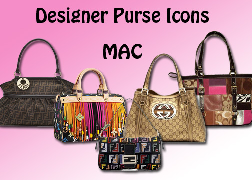 Designer Purse Icons