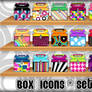 Pattern Box Icons - Set 2