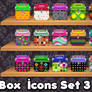 Box Icons Set 4