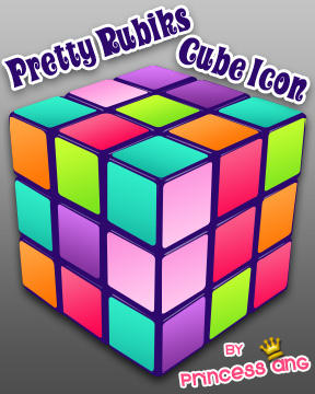 Pretty Rubik S Cube Icon By Princessang2644 On Deviantart