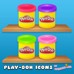 Play-Doh Icons